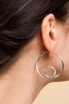 Gold plated Silver Charlize earrings