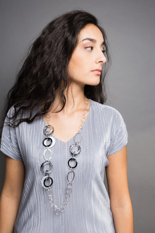 Dalia Ivory long necklace